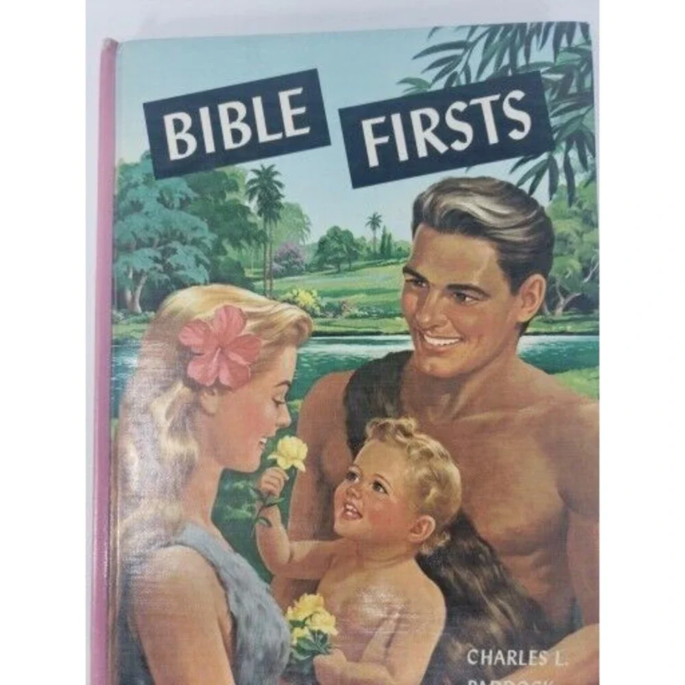 Bible Firsts by Charles Paddock Vintage 1963 Collectible Hardcover Nice Children